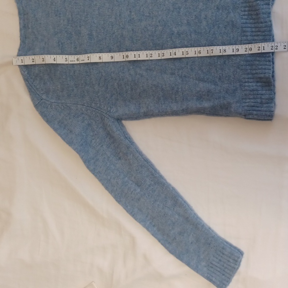 Eddie Bauer Wool Sweater light blue women's size small - Picture 10 of 13